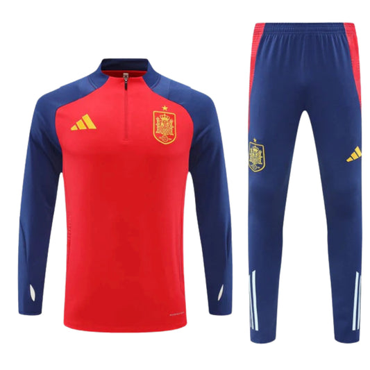 Conjunto de Entrenamiento Invierno España Rojo 24